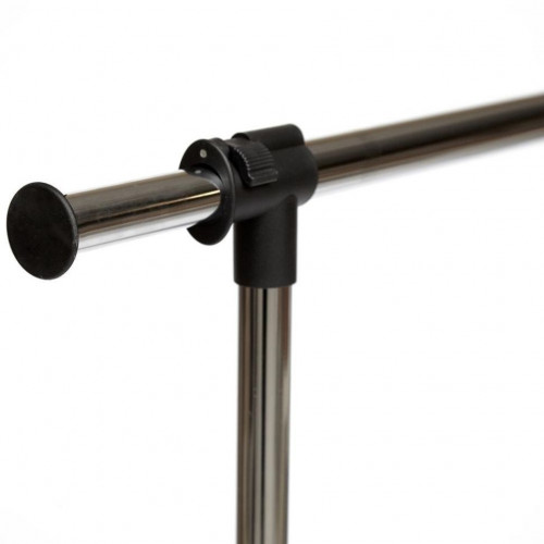 Вешалка NY-3294, металл, 84-125*43*102-167см, хром/черный