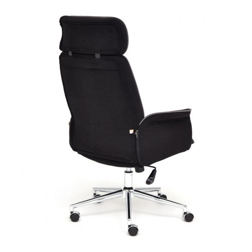 Кресло CHARM, флок , черный, 35