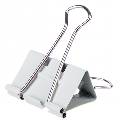 Зажимы Deli E8554S металл 25мм ассорти (упак.:48шт) пластиковая туба