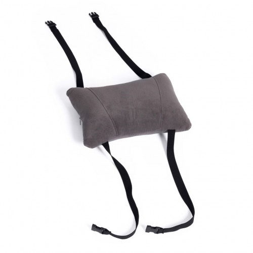 Кресло DRIVER, флок/ткань, серый/серый, 29/12