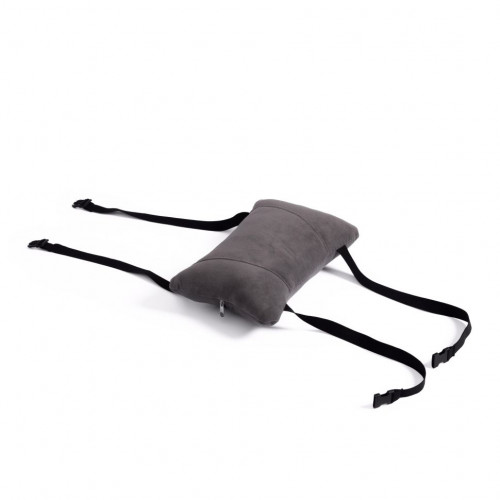 Кресло DRIVER, флок/ткань, серый/серый, 29/12