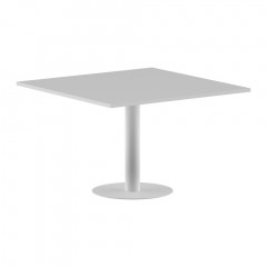 Конференц стол ПРГ-6 Белый/Белый 1200х1200х750 IMAGO