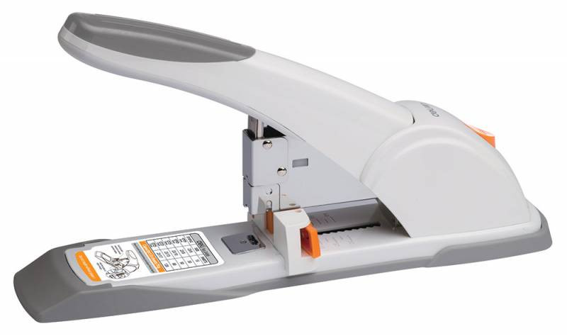 Степлер мощный Deli E0486 23/6 23/8 23/10 23/13 23/15 23/17 (120листов) ассорти/белый 100скоб коробка