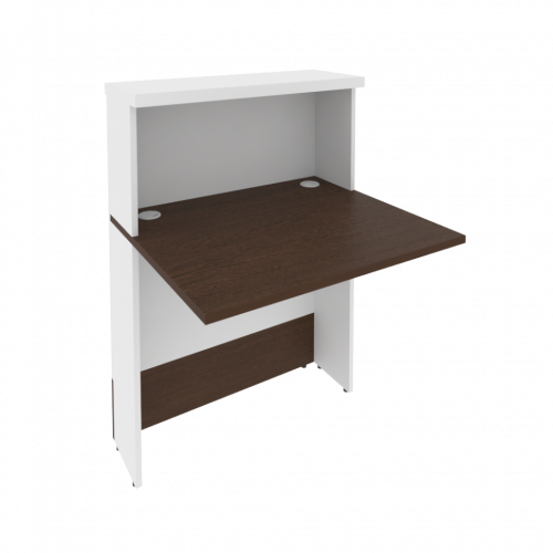 Style Модуль прямой Л.МП-1 Венге/Белый 800*736*1156