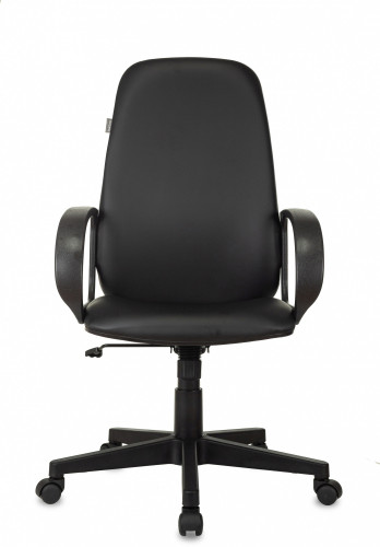 Кресло руководителя Бюрократ CH-808AXSN черный Or-16 эко.кожа крестов. пластик