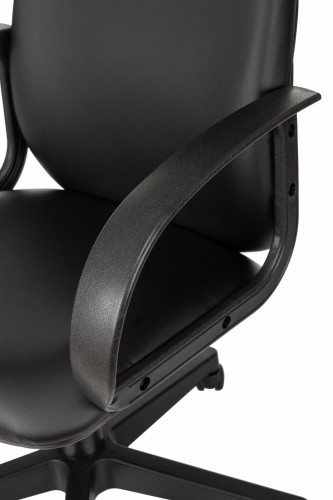 Кресло руководителя Бюрократ CH-808AXSN черный Or-16 эко.кожа крестов. пластик