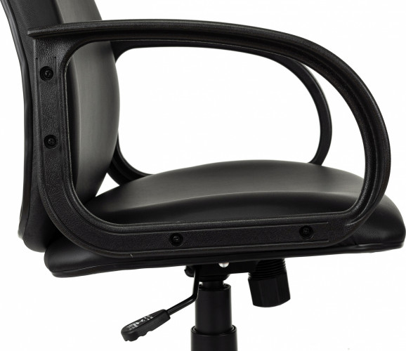 Кресло руководителя Бюрократ CH-808AXSN черный Or-16 эко.кожа крестов. пластик