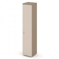 Estetica Шкаф высокий узкий прав. (1 высок. фасад ЛДСП) ES.SU-1.9 (R) Латте/Капучино 400*420*1977