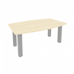First Стол переговорный KPRG-2 Клён/Серые опоры 1800*1100*750