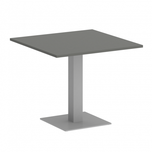 Home Office Стол квадратный VR.SP-5-90.2 Металлик/Серый металл 900*900*750