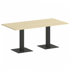 Home Office Стол прямоугольный VR.SP-5-180.2 Клён/Антрацит металл 1800*900*750