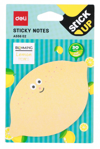 Блок самоклеящийся бумажный Deli Blooming Stick UP EA55602 30лист. ассорти несколько размеров европодвес