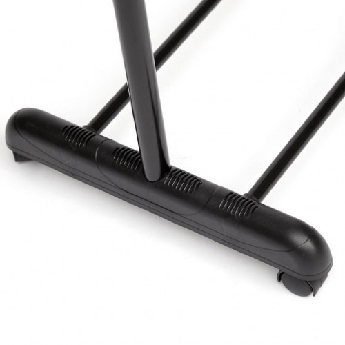 Вешалка NY-3294, металл, 84-135*44*100-165см, хром/черный