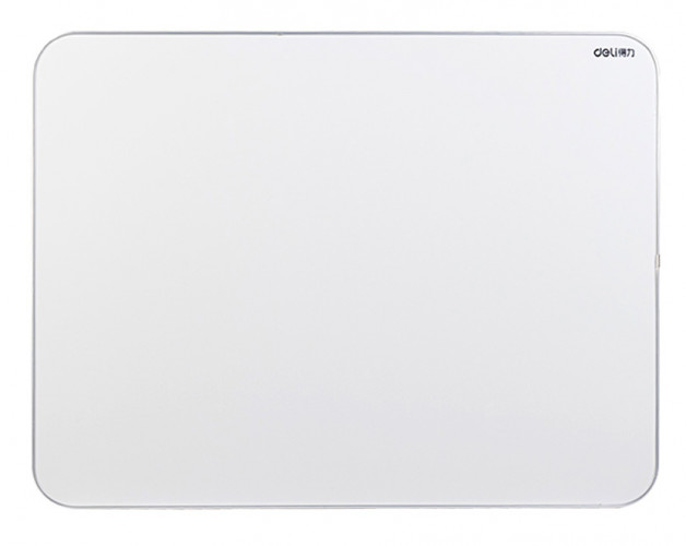 Доска магнитно-маркерная Deli 50026 лак серебристый 60x90см пластик/металл