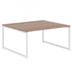 Стол 2-х местный XQWST 1614 Дуб Сонома/Белый 1600х1406х750