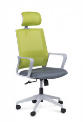 Кресло руководителя  Практик grey CH-219A-HS-K304D-11*N204