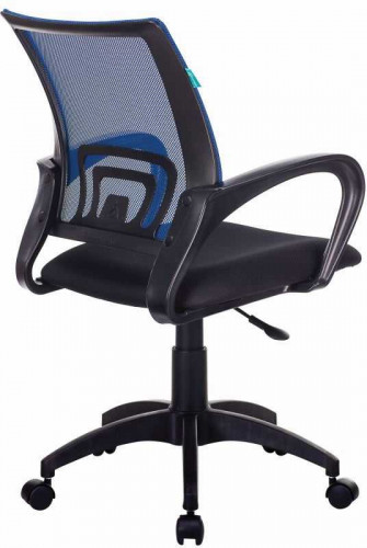 Кресло Бюрократ CH 696 синий TW-05 сиденье черный TW-11 сетка/ткань крестов.