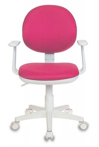 Кресло детское Бюрократ Ch-W356AXSN розовый 15-55 крестов. пластик пластик белый