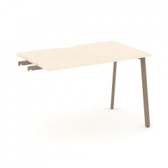 Estetica Стол приставка к опорным тумбам ES.SPR-2-VP Сатин/Латте металл 1180*730*750