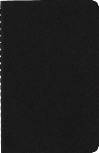 Блокнот Moleskine CAHIER JOURNAL QP312 Pocket 90x140мм обложка картон 64стр. клетка черный (3шт)