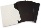 Блокнот Moleskine CAHIER JOURNAL QP312 Pocket 90x140мм обложка картон 64стр. клетка черный (3шт)