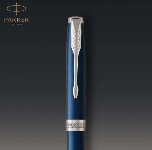 Ручка шариков. Parker Sonnet Core K539 (CW1931536) LaqBlue CT M черн. черн. подар.кор.