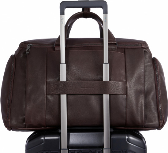 Сумка дорожная Piquadro CARL (BV6305S129/TM) 28x30x51см 40л. 2.21кг. кожа темно-коричневый