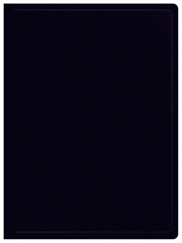 Папка с 30 прозр.вклад. Buro -ECB30BLACK A4 пластик 0.5мм черный