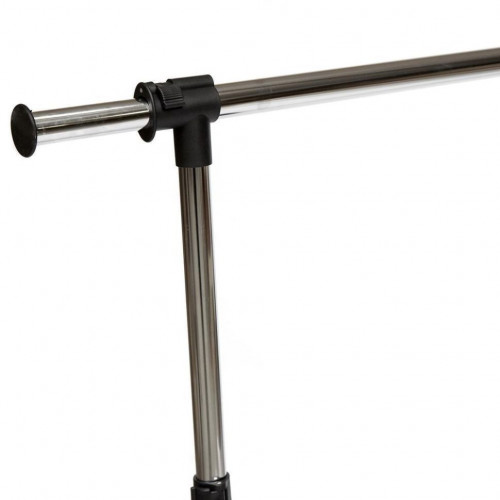 Вешалка NY-3294-2, металл, 84x44x94-167 см, хром/черный