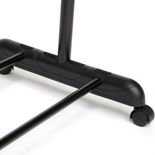 Вешалка NY-3294-2, металл, 84x44x94-167 см, хром/черный