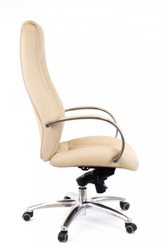 Кресло Everprof Drift Lux M Кожа Бежевый