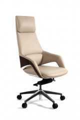 Кресло руководителя  Шопен FK 0005-A beige leather