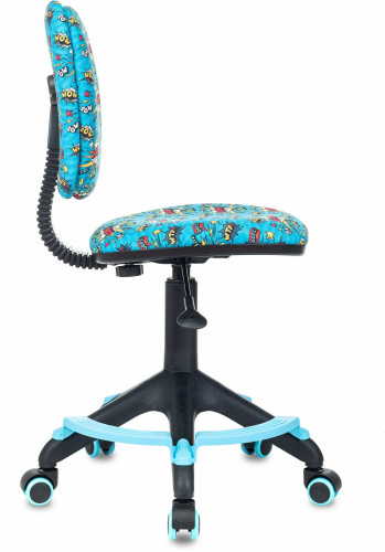 Кресло детское Бюрократ CH-204-F мультиколор бум крестов. пластик подст.для ног
