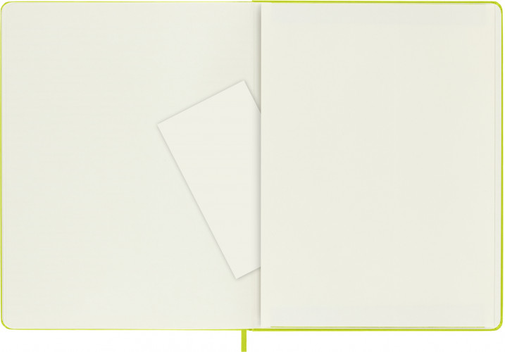 Блокнот Moleskine CLASSIC QP092C2 XLarge 190х250мм 192стр. нелинованный твердая обложка лайм