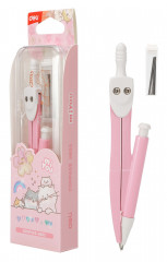 Циркуль Deli EH602 в компл.:карандаш мех.