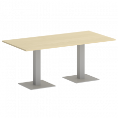 Home Office Стол прямоугольный VR.SP-5-180.2 Клён/Серый металл 1800*900*750