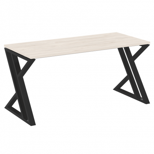 Loft Стол рабочий VR.L-SRZ-4.7 Денвер светлый/Чёрный металл 1580*720*750