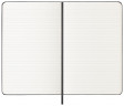 Блокнот Moleskine LE SMILEY LESMILEYNTBK Large 130х210мм обложка текстиль 176стр. линейка твердая обложка черный