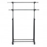 Вешалка NY-3295, металл, 84-135*44*100-165см, хром/черный