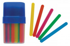 Счетные палочки Silwerhof 670612-50 50шт пластик цв.ассорт. плас.пенал