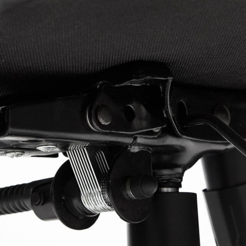 Кресло CHIEF, кож/зам/ткань, черный/черный стеганный/черный, 36-6/36-6/11