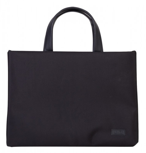 Папка-портфель Deli 63752 1 отдел. A4 терилен черный