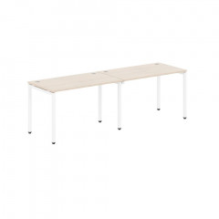 Стол 2-х местный XWST 2470 Бук Тиара/Белый 2406х700х750 XTEN-S