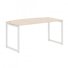 Стол руководителя XQET 169 Бук Тиара/Белый 1600х867х750