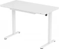 Стол для компьютера Cactus CS-EGD-WWT столешница стекло белый каркас белый