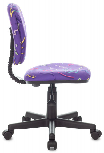 Кресло детское Бюрократ CH-204NX фиолетовый Sticks 08 крестов. пластик