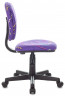 Кресло детское Бюрократ CH-204NX фиолетовый Sticks 08 крестов. пластик