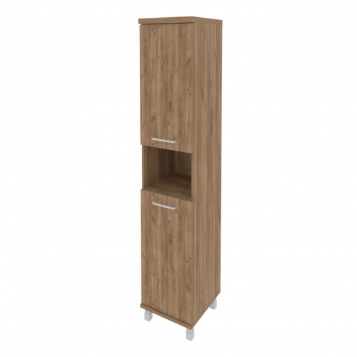 First Шкаф высокий узкий правы KSU-1.5 (R) Дуб табак 401*432*2060