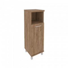 First Шкаф средний узкий левый KSU-2.1 (L) Дуб табак 401*432*1260