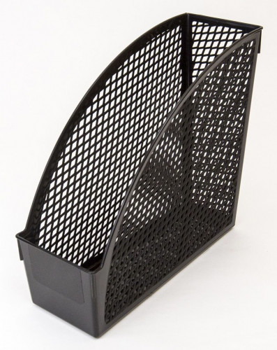 Лоток вертикальный Buro Стандарт 1отд. 270x250x100мм черный пластик